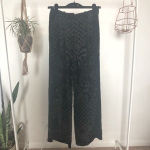 BALMAIN X H&M COLLECTION VELVET PANT